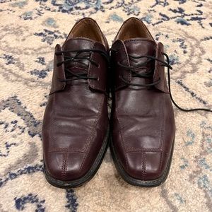 Florsheim brown leather men’s dress shoes 10 D